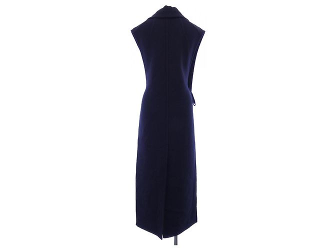 Céline Lange Celine Weste aus Kaschmir Blau Marineblau - Ansicht 2