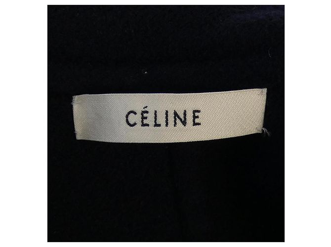 Céline Lange Celine Weste aus Kaschmir Blau Marineblau - Ansicht 4
