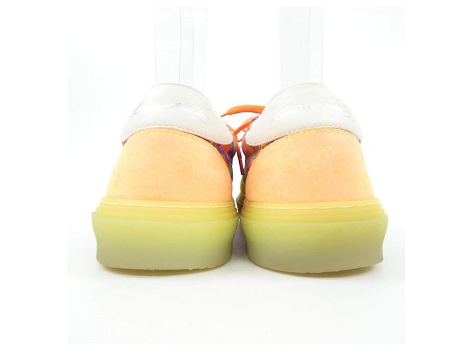 Sneakers Louis Vuitton LV Ollie Line Verde Arancione Porpora Giallo - vista 5