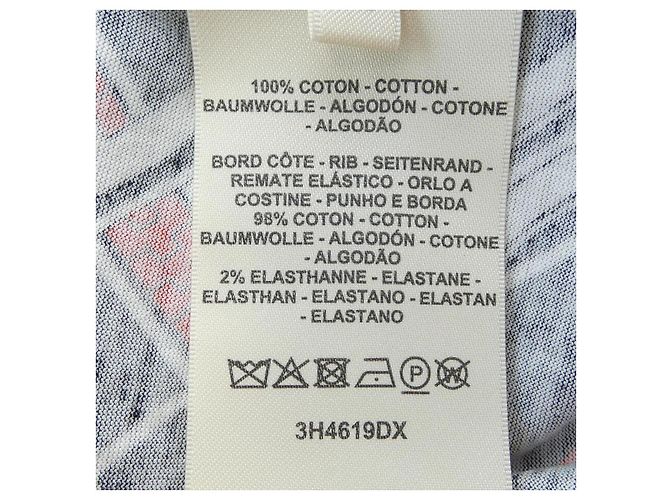 Hermès Camiseta de algodón EN DESORDRE ET CHAINES Hermes Negro Roja - vista 3