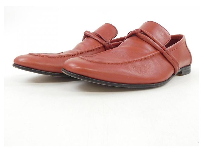 Gucci Lederschuhe Rot - Ansicht 3