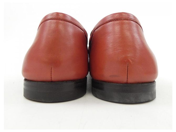 Gucci Lederschuhe Rot - Ansicht 5