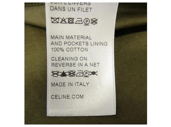 Céline CELINE TRIOMPHE Rock Grün Khaki - Ansicht 3