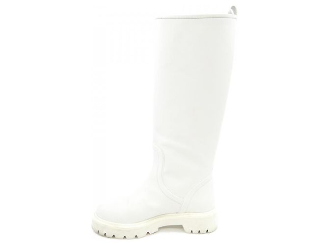Louis Vuitton Territory Line Stiefel Weiß - Ansicht 2
