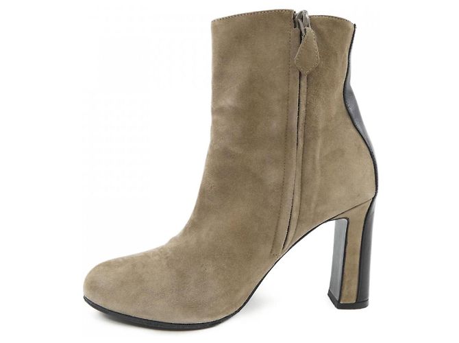 Hermès Hermes Lederstiefel Braun - Ansicht 2