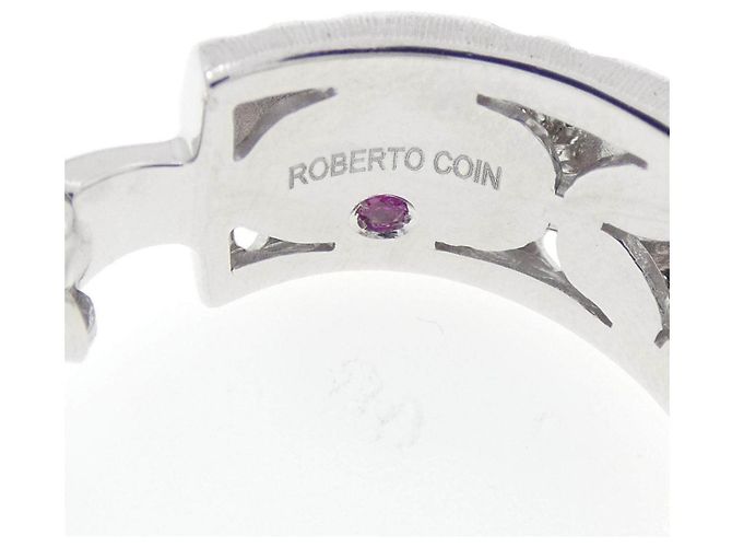 Autre Marque Orecchini Roberto Coin Au750 Diamond Bianco - vista 4
