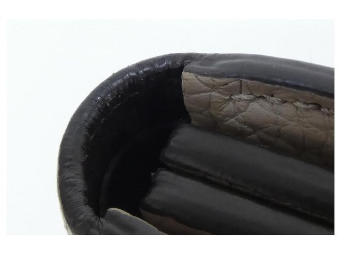 Cartera larga Comete en piel de becerro Louis Vuitton Castaño - vista 6
