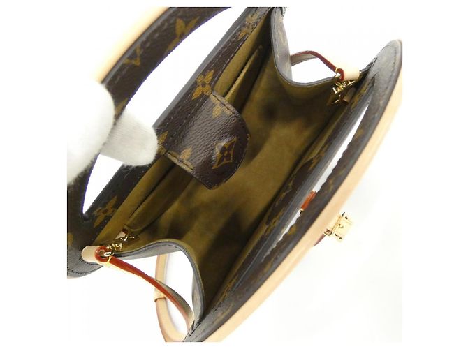 Borsa a Spalla Louis Vuitton Monogram Around Me Marrone - vista 7