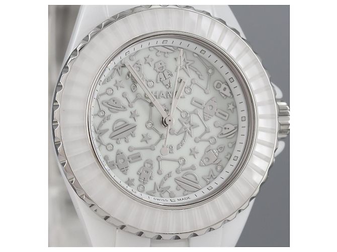 Chanel J12 Cosmic Ceramic Quartz Limited Weiß - Ansicht 6