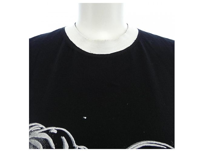 Top de tirantes de algodón Chanel Negro Blanco - vista 6