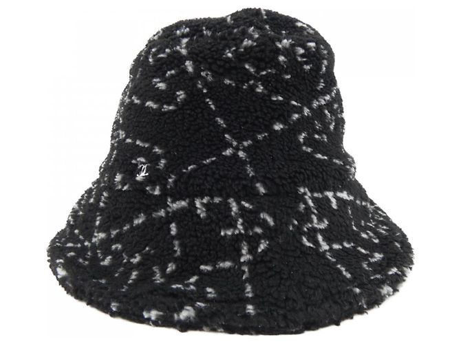 Chanel Hut Kunstpelzhut Schwarz - Ansicht 2