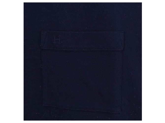 Hermès Camiseta de algodão Hermes Azul Azul marinho - vista 6