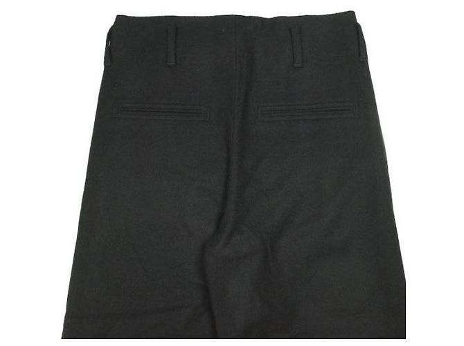 Autre Marque Pantalones anchos de lana Omar Afridi Negro - vista 6