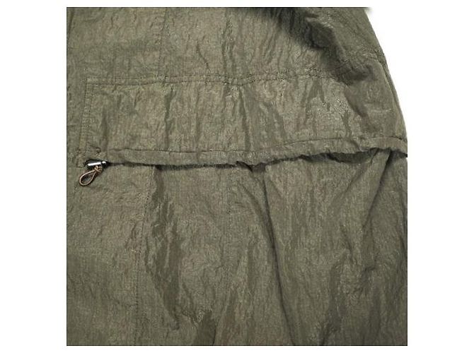 Autre Marque Abrigo con capucha de nailon ripstop Omar Afridi Castaño - vista 8