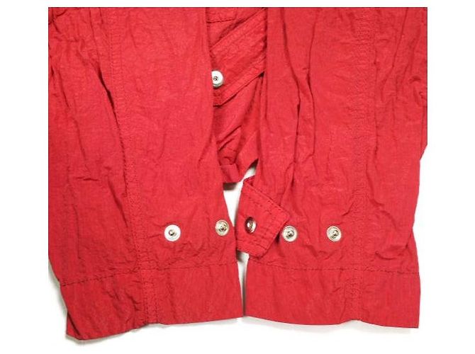 Autre Marque Chaqueta de vuelo en nylon Ripstop Omar Afridi Roja - vista 5