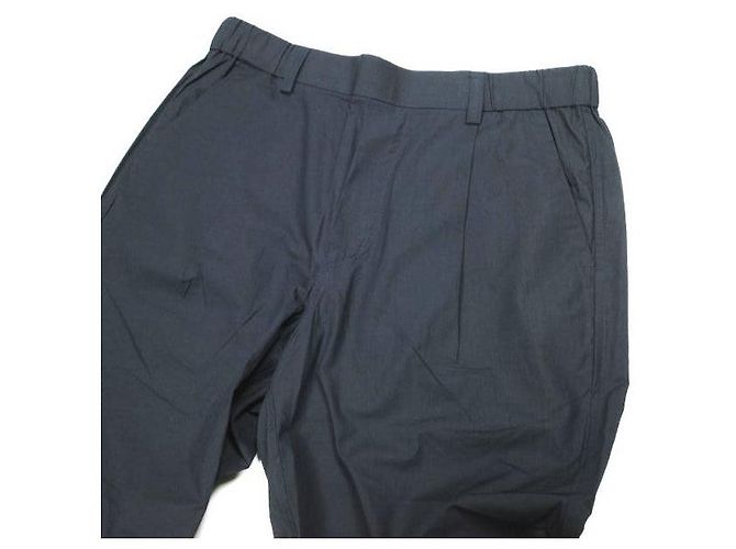 Autre Marque Pantalón suzusan Tapered Easy Pants Cotton Pants Azul Azul marino - vista 5