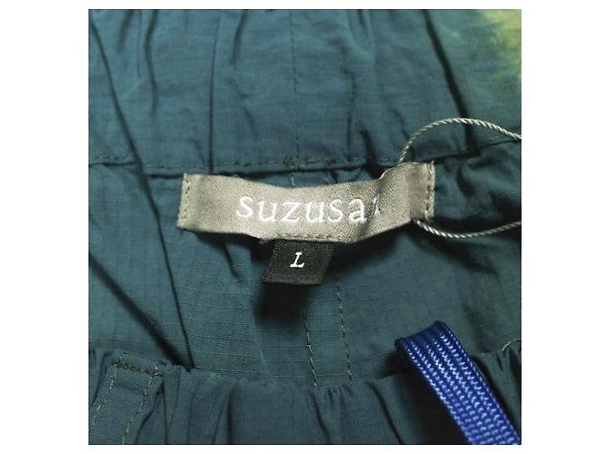 Autre Marque Suzusan Hose aus recyceltem Ripstop-Nylon Blau - Ansicht 5