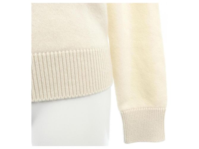 Tejido de cachemira Chanel Beige - vista 7