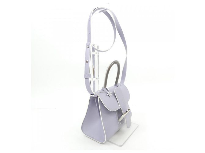 Borsa Delvaux Brillant BOX CALF Porpora - vista 2