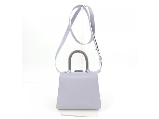 Borsa Delvaux Brillant BOX CALF Porpora - vista 3