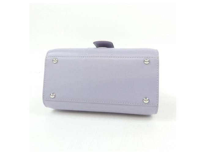 Borsa Delvaux Brillant BOX CALF Porpora - vista 4