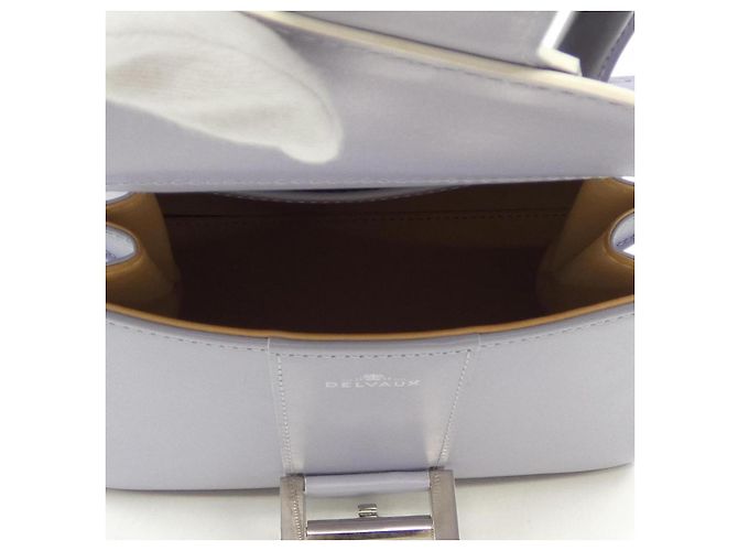 Borsa Delvaux Brillant BOX CALF Porpora - vista 6