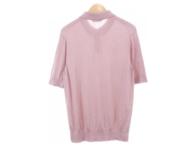 Dolce & Gabbana Polo en soie Dolce&Gabbana Rose - vue 2
