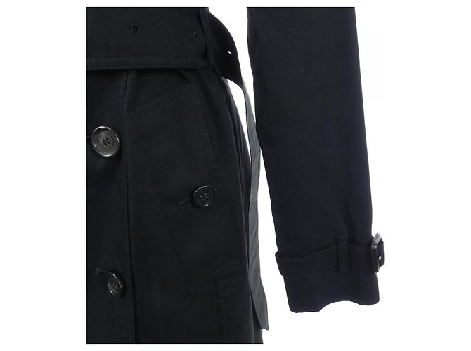 Gabardina Burberry London Negro - vista 6