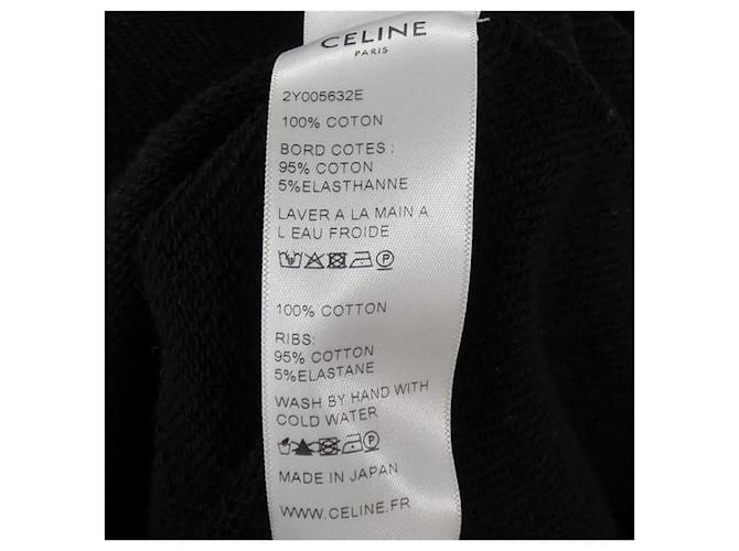 Céline Moletom com capuz CELINE Preto - vista 3