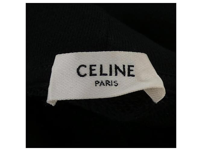 Céline Moletom com capuz CELINE Preto - vista 4