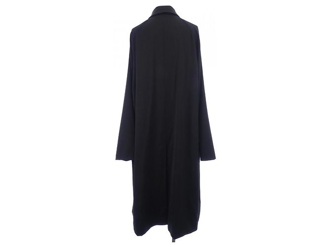 Autre Marque Comoli Wool Coat Black - view 2