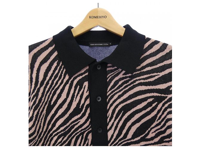 Autre Marque Triple Shirt Hysteric Schwarz Pink - Ansicht 5