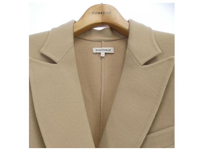 Autre Marque Cappotto MADISON BLUE Beige - vista 5
