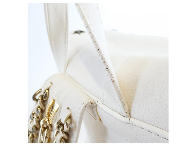 Jimmy Choo Lederrucksack Weiß - Ansicht 6
