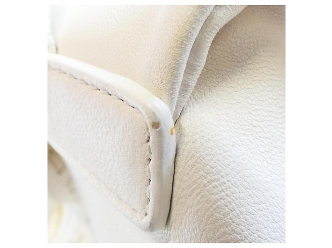 Jimmy Choo Lederrucksack Weiß - Ansicht 7