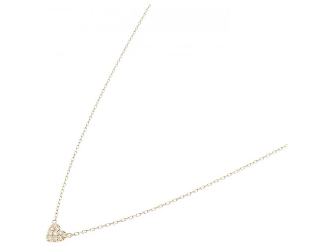 Autre Marque AHKAH Au750 Diamond Necklace Golden - view 2