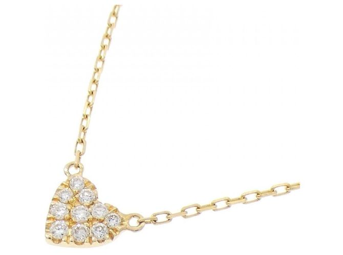 Autre Marque AHKAH Au750 Diamond Necklace Golden - view 3