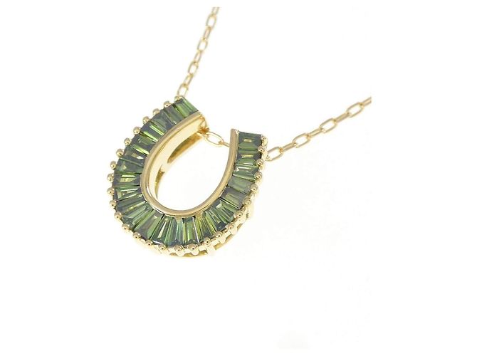 Autre Marque Collana Horseshoe in Diamanti Au750 D'oro - vista 3