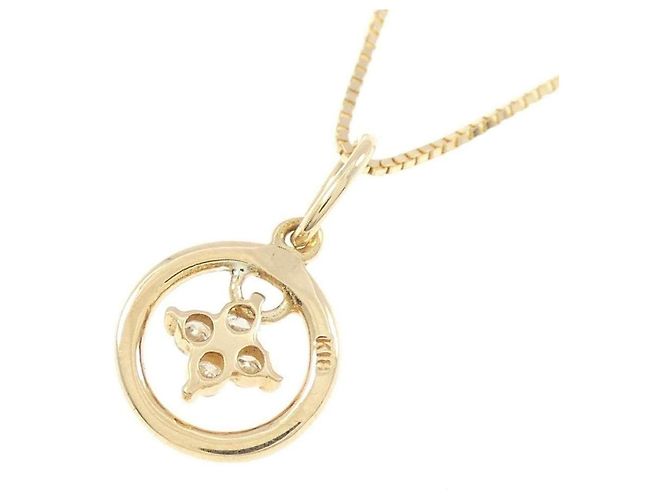 Autre Marque Collana con Diamanti Au750 D'oro - vista 4