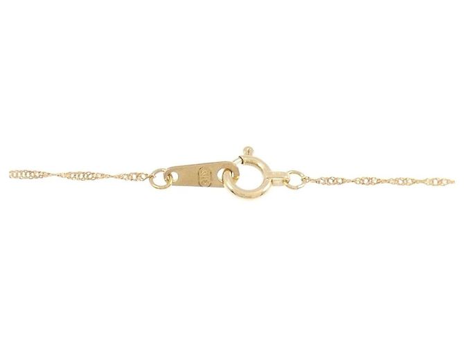 Autre Marque Collana Cross Diamond in Au750 D'oro - vista 5