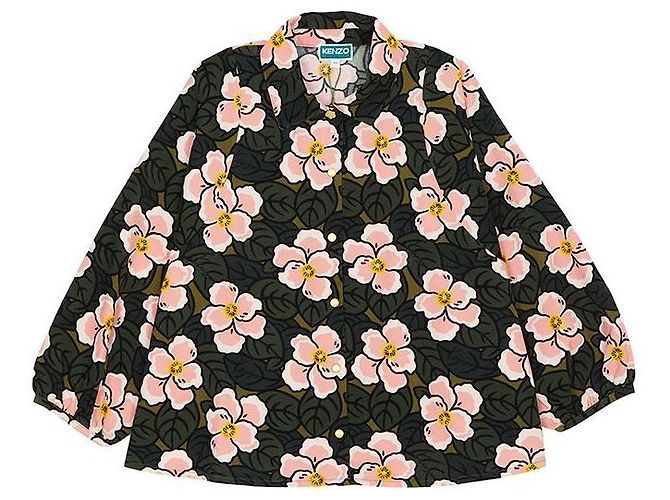 Kenzo Camicia in velluto a coste per bambini (indossabile dagli adulti) Multicolore - vista 5