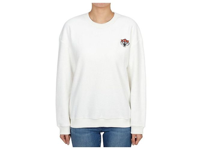 Kenzo Fleece-Sweatshirt für Kinder (Größe für Erwachsene verfügbar) Silber - Ansicht 2