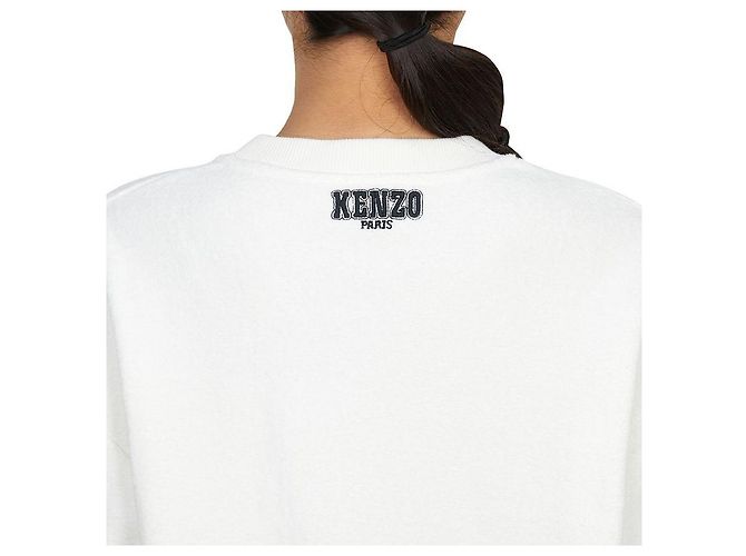 Kenzo Fleece-Sweatshirt für Kinder (Größe für Erwachsene verfügbar) Silber - Ansicht 6