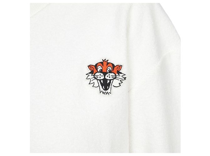 Kenzo Fleece-Sweatshirt für Kinder (Größe für Erwachsene verfügbar) Silber - Ansicht 7