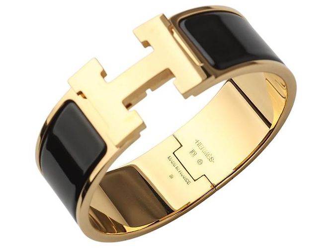 Hermès Pulsera Click Clack PM en oro amarillo - vista 5