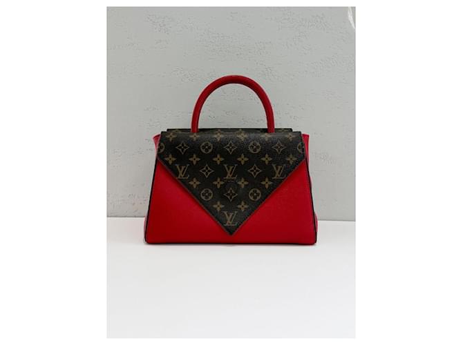 Louis Vuitton Borsa a Spalla Monogram Double Flap Arancione - vista 6