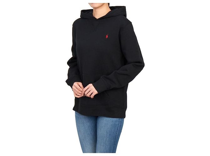 Ralph Lauren Fleece-Kapuzenpullover für Kinder Schwarz - Ansicht 4