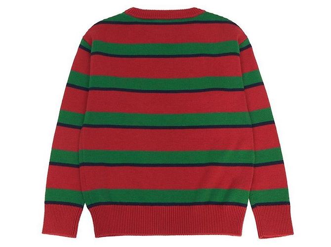 Moschino Strickware für Kinder (Erwachsenenpassform verfügbar) Rot - Ansicht 3