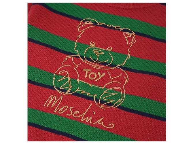 Moschino Strickware für Kinder (Erwachsenenpassform verfügbar) Rot - Ansicht 5