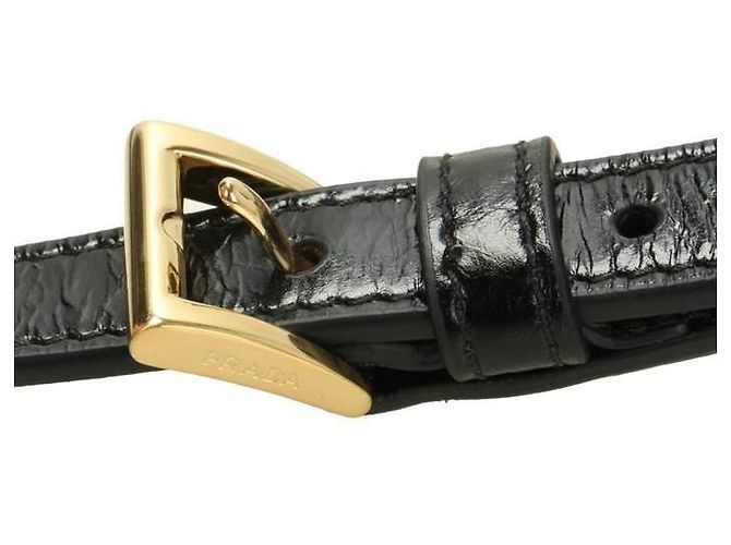 Prada Borsa a tracolla in pelle Medium Reedition timbro: OOM Nero - vista 8